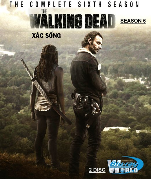 B2565. The Walking Dead SEASON 6 - XÁC SỐNG PHẦN 6 (2DISC) 2D25G (DTS-HD MA 5.1)